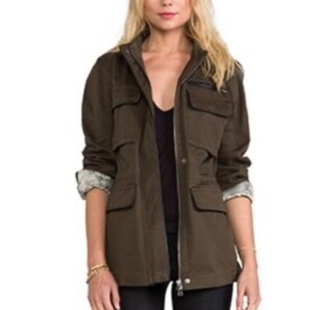 Sanctuary Utility Jacket with Hidden Hood – Size XS